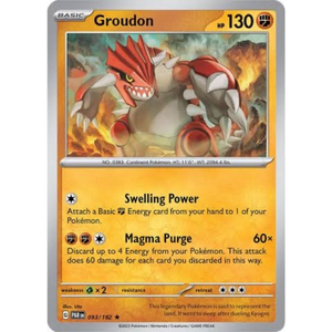 Groudon PAR 093/182 Holo - Pokémonkort