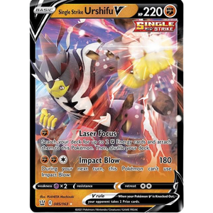 Single Strike Urshifu V SWSH05 085/163 - Pokémonkort