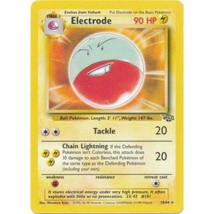 Electrode JU 18/64 Rare - Pokémonkort