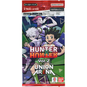 Union Arena Hunter x Hunter Vol. 2 (EX01BT) Booster Pack (8 Kort)