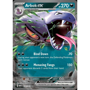 Arbok ex MEW 024/165 UR - Pokémonkort