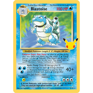 Blastoise BS 2/102
