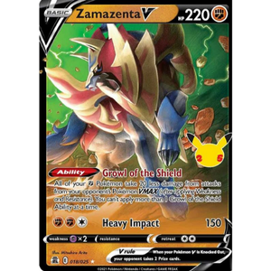 Zamazenta V CEL 018/025 - Pokémonkort