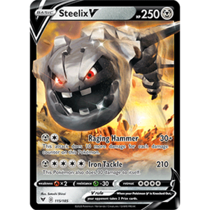 Steelix V VIV 115/185 - Pokémonkort