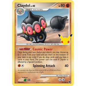 Claydol CEL 13/106 - Pokémonkort