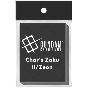 Gundam Official Card Sleeve 01 - Char's Zaku II/Zeon [E01] (70 sleeves) (ENG)