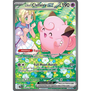 Lillie's Clefairy EX JTG 184/159