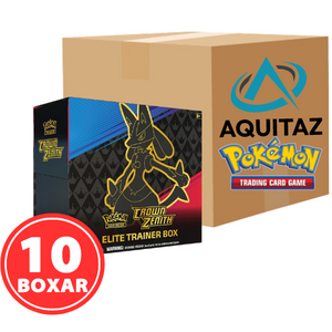 Pokémon Crown Zenith (Lucario) Elite Trainer Box Sealed Case (10 Boxar)