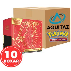 Pokémon Scarlet & Violet: Base Set (Koraidon) Elite Trainer Box Sealed Case (10 Boxar)