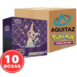 Pokémon Scarlet & Violet: Paldean Fates (Mimikyu) Elite Trainer Box Sealed Case (10 Boxar)