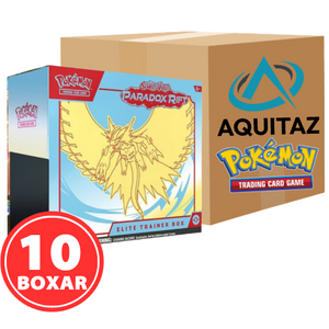 Pokémon Scarlet & Violet: Paradox Rift (Roaring Moon) Elite Trainer Box Sealed Case (10 Boxar)