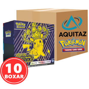 Pokémon Scarlet & Violet: Surging Sparks Elite Trainer Box Sealed Case (10 Boxar)