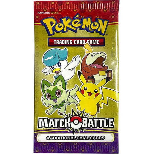 fuecoco pokemon card mcdonalds Pokemon McDonald's Happy Meal 2023 Match Battle (Fuecoco B) Booster Pa