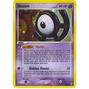 Unown (U) U/28- Pokémonkort