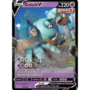 Golurk V SWSH07 070/203 - Pokémonkort