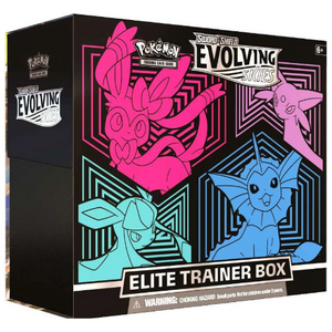 Pokémon Sword & Shield: Evolving Skies Elite Trainer Box (Sylveon/Espeon/Glaceon/Vaporeon) (8 Pack)