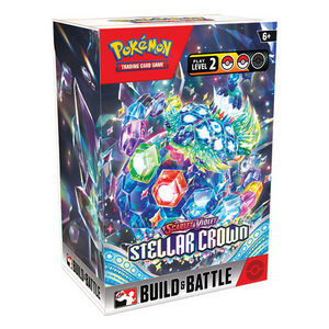 Pokemon Scarlet & Violet: Stellar Crown Build & Battle Kit (4 Pack)