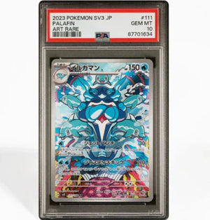 PSA 10 Palafin SV3 111/108 AR - Pokémonkort