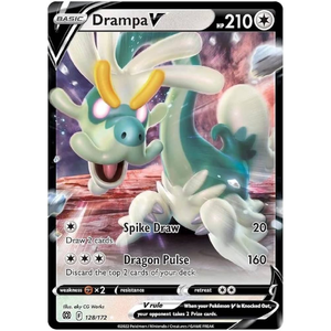 Drampa V SWSH09 128/172 - Pokemon Card