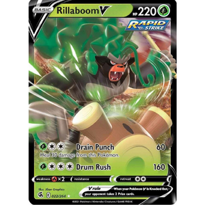 Rillaboom V SWSH08 022/264 - Pokémonkort