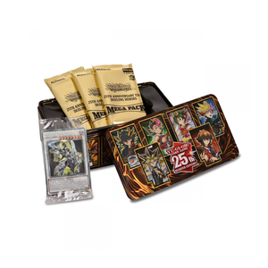 Yu-Gi-Oh! 25th Anniversary Tin: Dueling Heroes Collection Box (3 Mega Pack) (ENG)