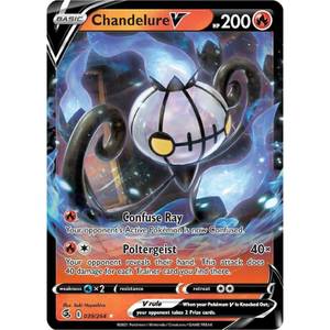 Chandelure V SWSH08 039/264 - Pokémonkort