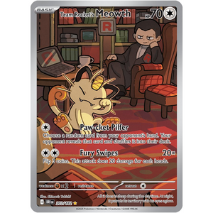 Team Rocket's Meowth DRI 203/182