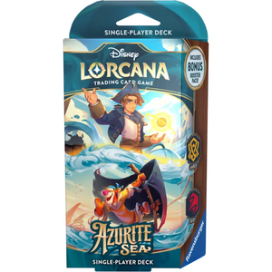 Disney Lorcana Azurite Sea: Amber & Ruby Starter Deck (60 kort)