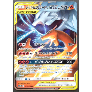 Reshiram &amp; Charizard GX SM12a 016/173 RR