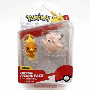 Pokémon Torchic & Clefairy (2 Pack) Figure- 6cm