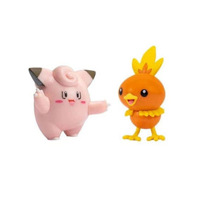 Pokémon Torchic & Clefairy (2 Pack) Figure- 6cm