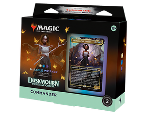 Magic: The Gathering Duskmourn: House of Horrors Commander Deck Display (4 Decks)