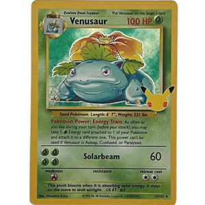 Venusaur CLB 015/102 Holo - Pokémonkort