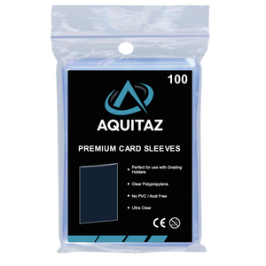 Aquitaz: Premium Card Sleeves 2.5" x 3.5" (100st)