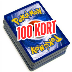 Pokémonkort Engelsk Bulk (100 Kort)