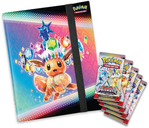 Pokémon Scarlet & Violet: Prismatic Evolutions Binder Collection (5 Pack)