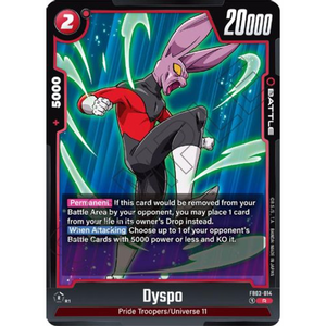 Dragon Ball Fusion World: Dyspo FB03-014 R