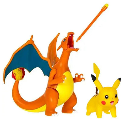 Pokémon Pikachu & Charizard (2 Pack) Stridsfigurer - 11cm