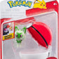 Pokémon Sprigatito med Poké Ball Clip 'N' Go Figure – 5cm