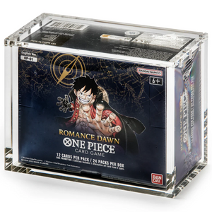 Aquitaz OP01 - OP03 One Piece Akryl Booster Display Magnetiskt Engelsk version