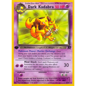 Dark Kadabra TR 39/82