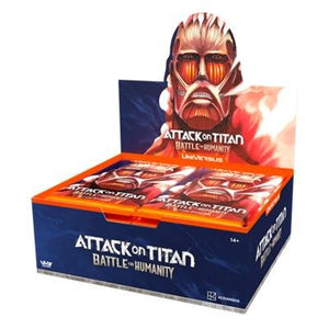 UniVersus: Attack on Titan Battle for Humanity Booster Display (24 Packs) (ENG)