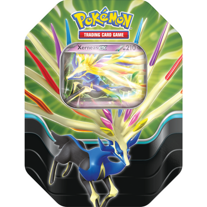 Pokemon Scarlet &amp; Violet: Spring Azure Legends Tin (Xerneas ex)