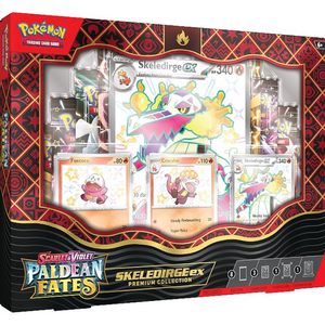 Pokémon Scarlet & Violet: Paldean Fates (Skeledirge ex) Premium Collection (8 Pack)