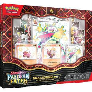 Pokémon Scarlet &amp; Violet: Paldean Fates (Skeledirge ex) Premium Collection (8 Pack)