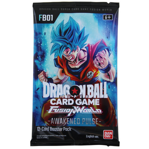 Dragon Ball Super (FB01) Fusion World: Awakened Pulse Booster Pack (12 Kort)