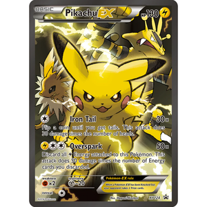 Pikachu EX XY124 Black Star Promo