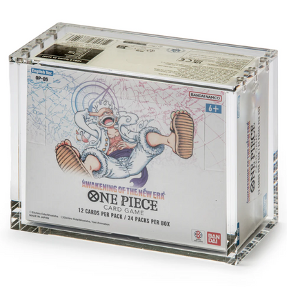 Aquitaz OP04 - OP12 One Piece Akryl Booster Display Magnetiskt Engelsk version