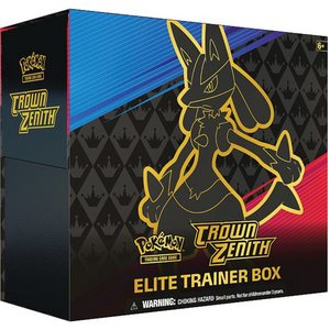 Pokémon Crown Zenith (Lucario) Elite Trainer Box (10 Pack)