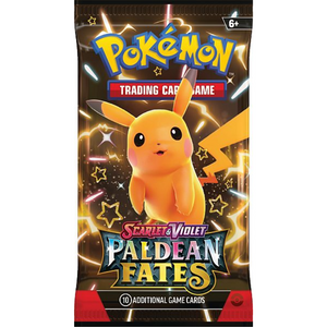 Pokemon Scarlet & Violet: Paldean Fates Booster Pack (10 Cards)